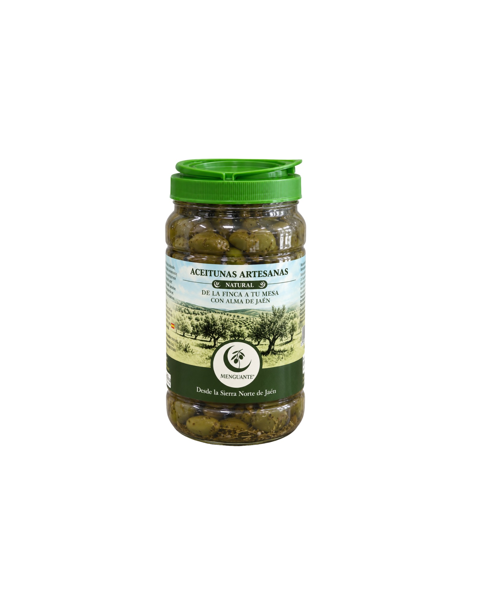 Aceitunas de Cornezuelo con Aliño Natural Menguante | La marca del buen aperitivo